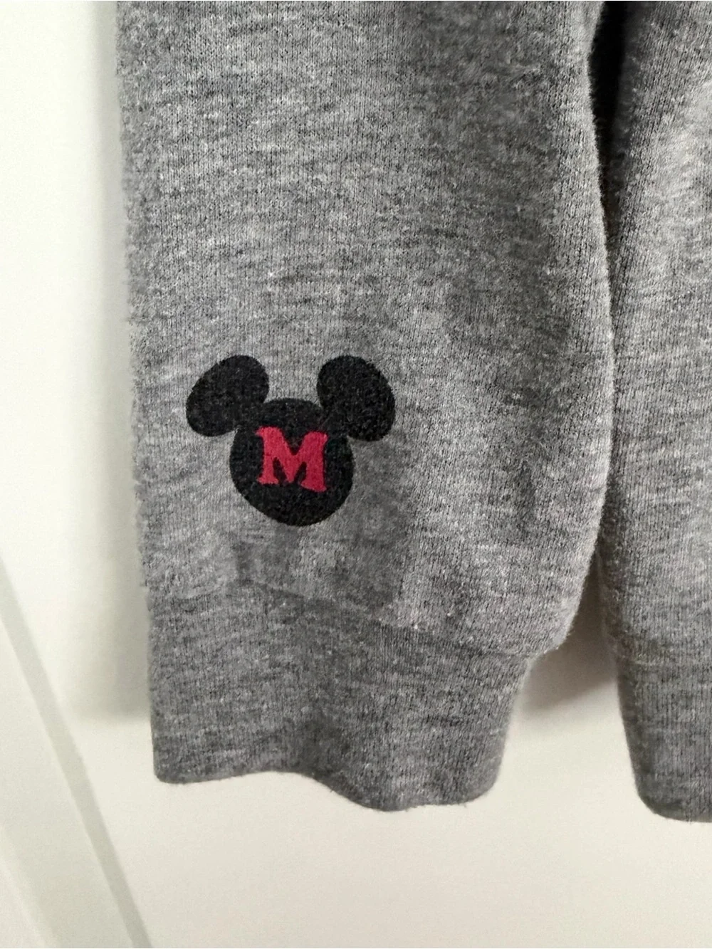 Disney gray hooded
